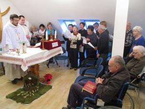 Obisk kardinala Rodeta in relikvije sv. Frančiška Asiškega 1